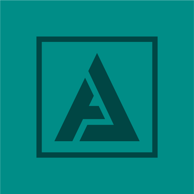 A Squared Logo Designed by MS Design Graphics.