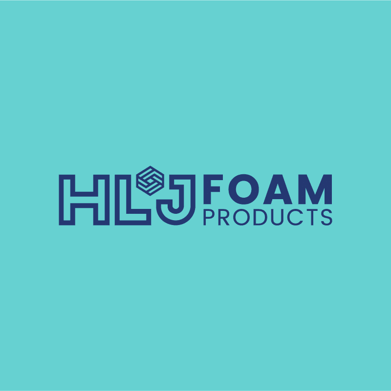 HLJ Foam Logo Designed by MS Design Graphics.