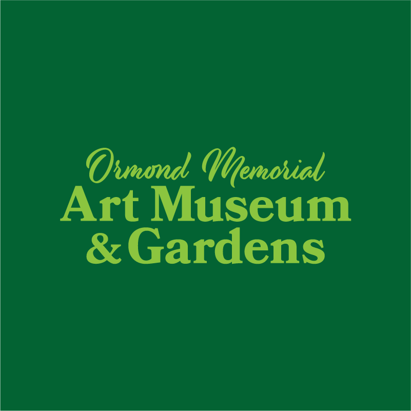 Ormond Memorial Art Museum & Gardens Logo Redesigned by MS Design Graphics.