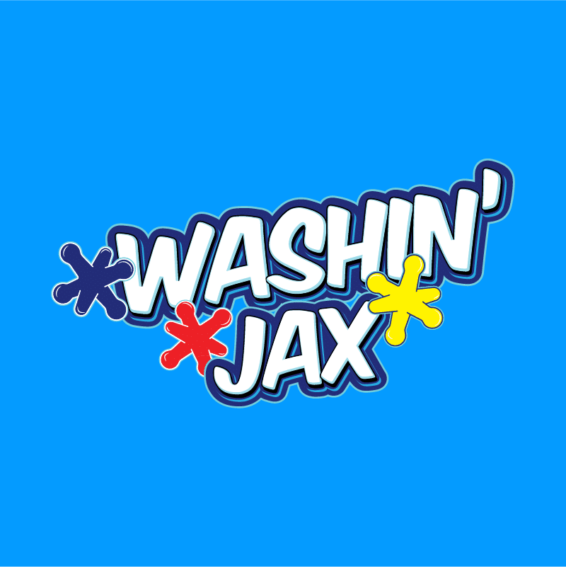 Washin' Jax Logo Designed by MS Design Graphics.